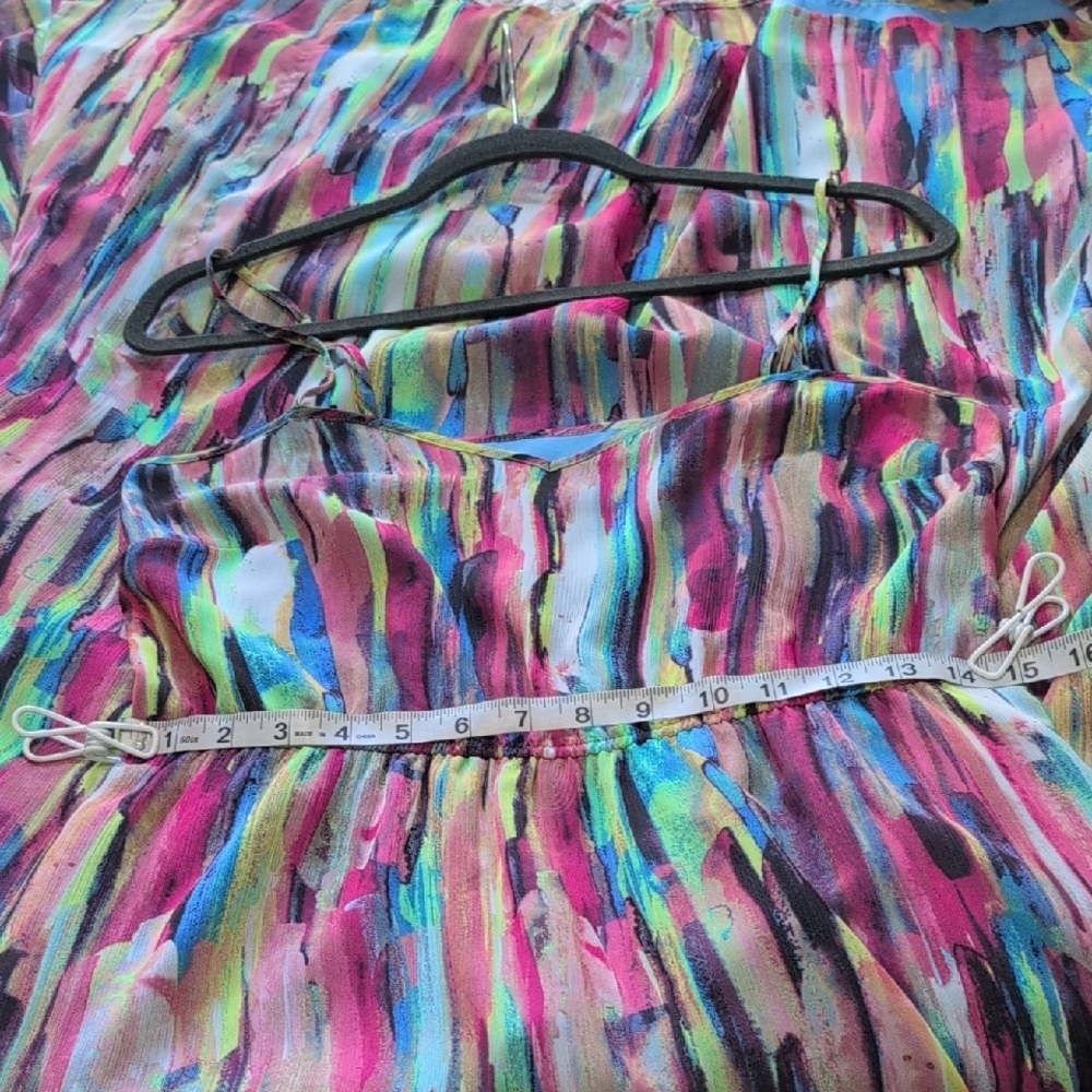 Jack by BB Dakota Colorful Strappy Maxi Dress - Picture 5 of 11
